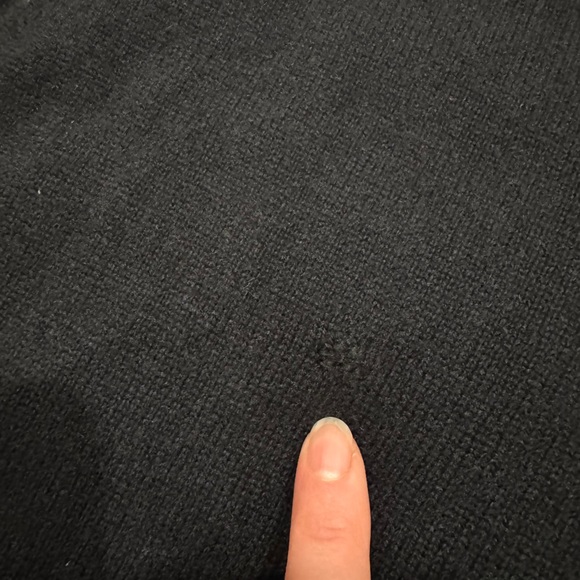 Vintage 100% wool Black Cardigan - Picture 7 of 7